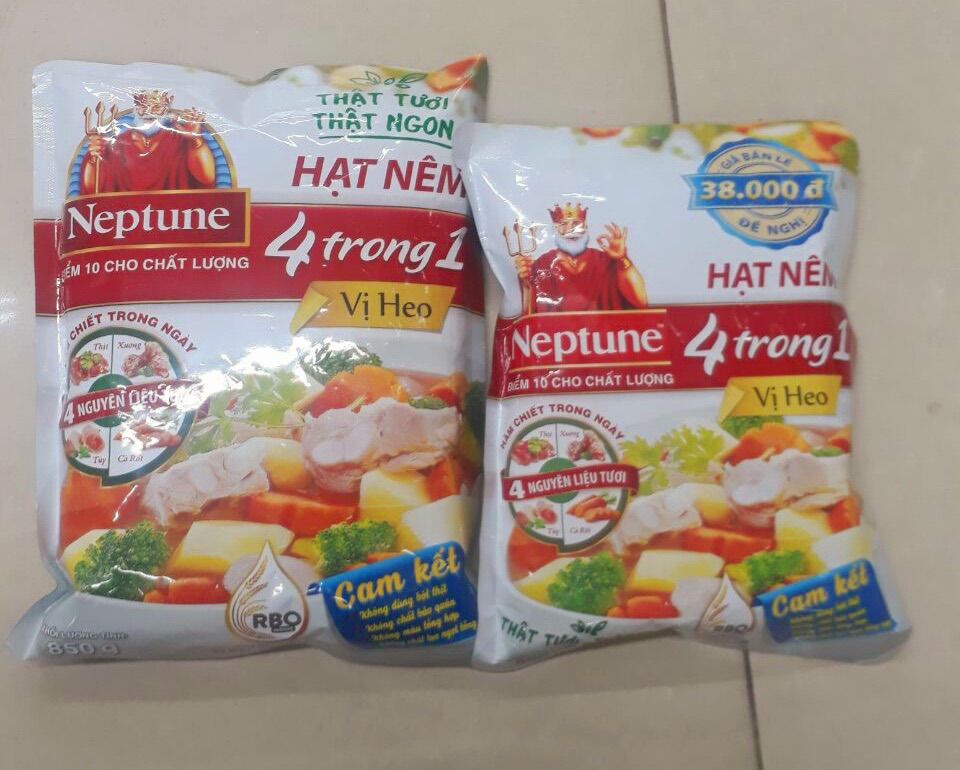 Hạt nêm Neptune 850g  tặng 1 gói 500g