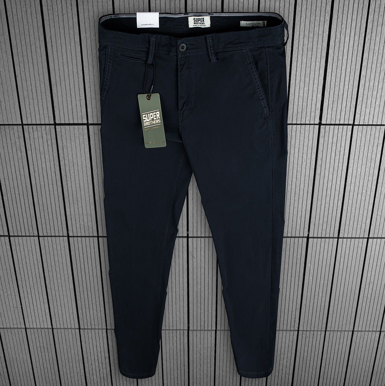 [VNXK] Quần kaki nam Super Brothers form slimfit