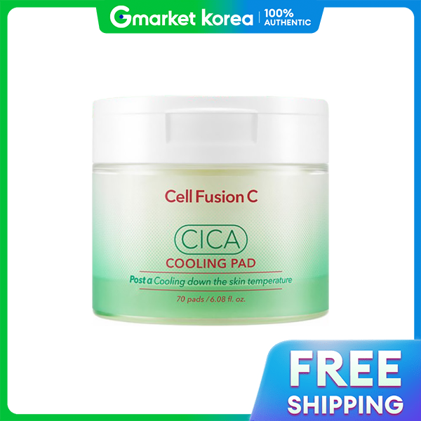 Cell Fusion C | Miếng Dịu Da & Hạ Nhiệt Chiết Xuất Cica 70 Miếng Dùng Sau Điều Trị Da