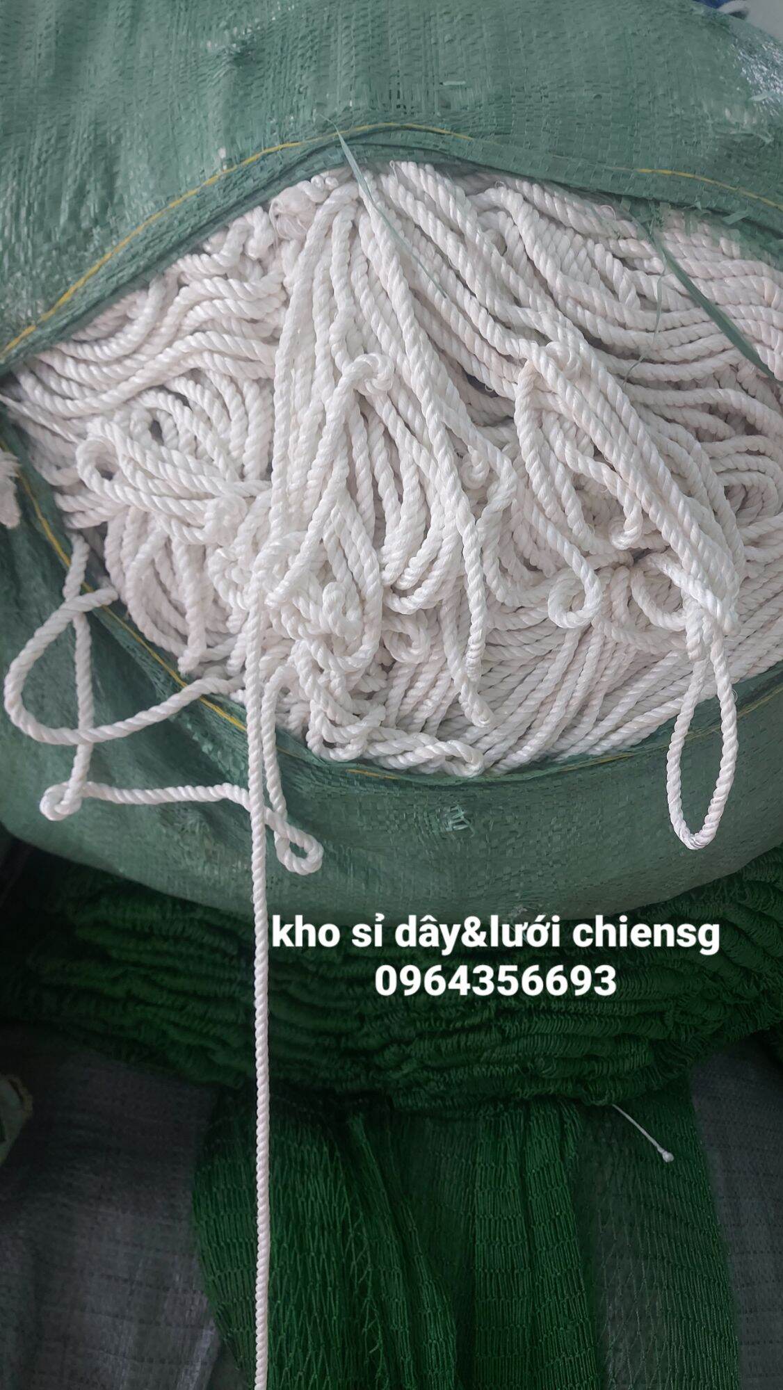 dây thừng macrame se cotton, dây trang trí, handmade đủ size 500g