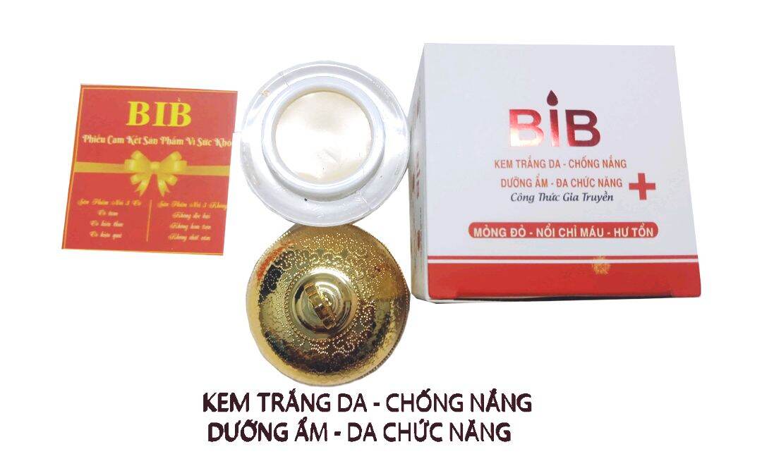 KEM TRẮNG DA - CHỐNG NẮNG - DƯỠNG ẨM - ĐA CHỨC NĂNG ( BIB 16G )