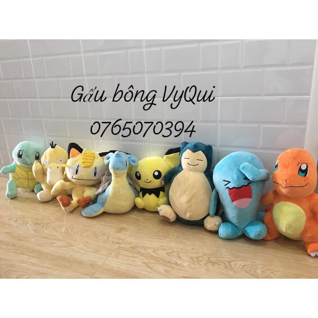 [HCM]Gấu bông pokemon Snorlax | Kabigon