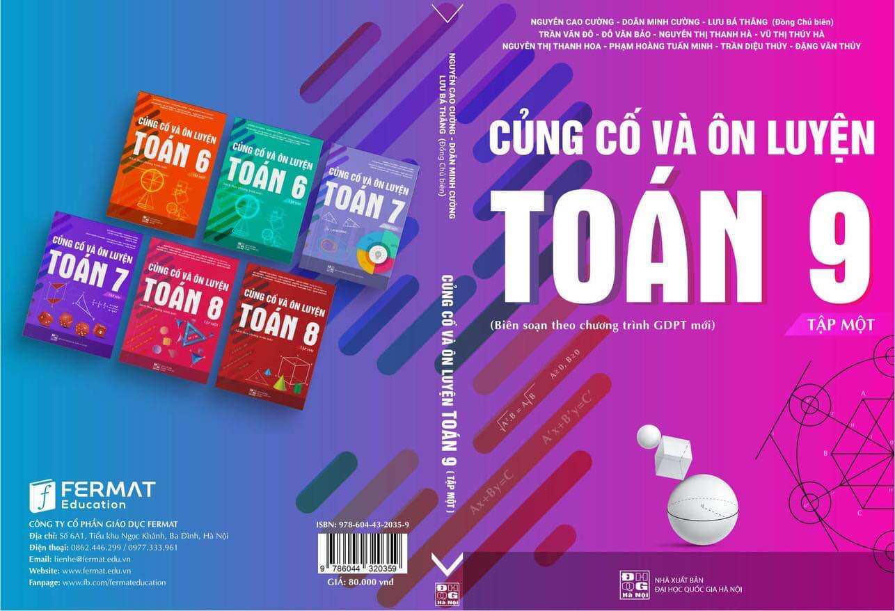 Củng cố và ôn luyện toán 9 tập 1