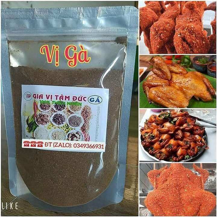 0.5kg gia vị quay nướng gà - gia vị tâm đức