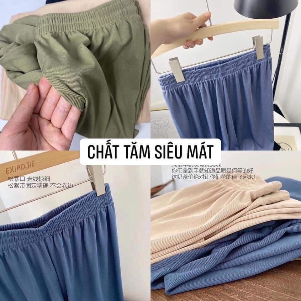 💥QUẦN SUÔNG TĂM COTTON MÁT NHIỀU MÀU