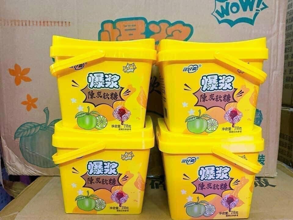 🍬 𝐊𝐄̣𝐎 𝐎𝐌𝐀𝐈 𝐂𝐇𝐀𝐍𝐇 𝐌𝐔𝐎̂́𝐈 𝐃𝐄̉𝐎 🍋🍋 xô 218gr