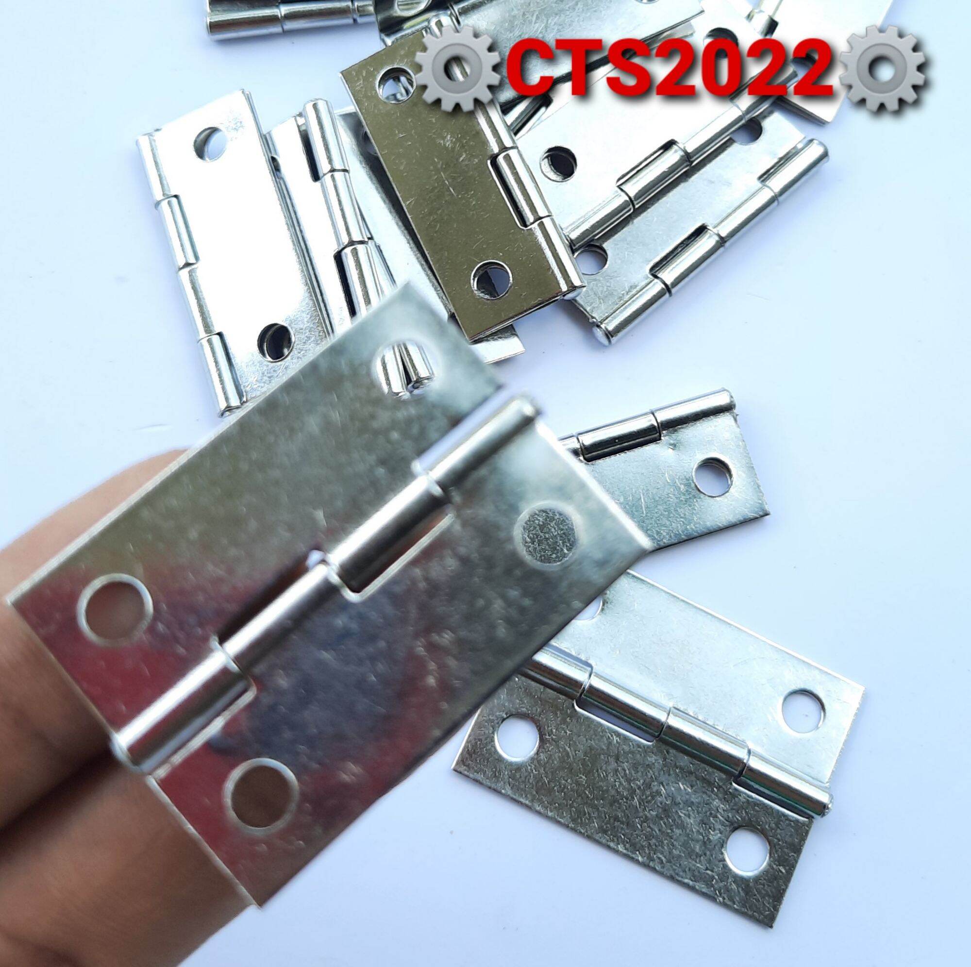 Set 2 bản lề lá inox 4 lỗ