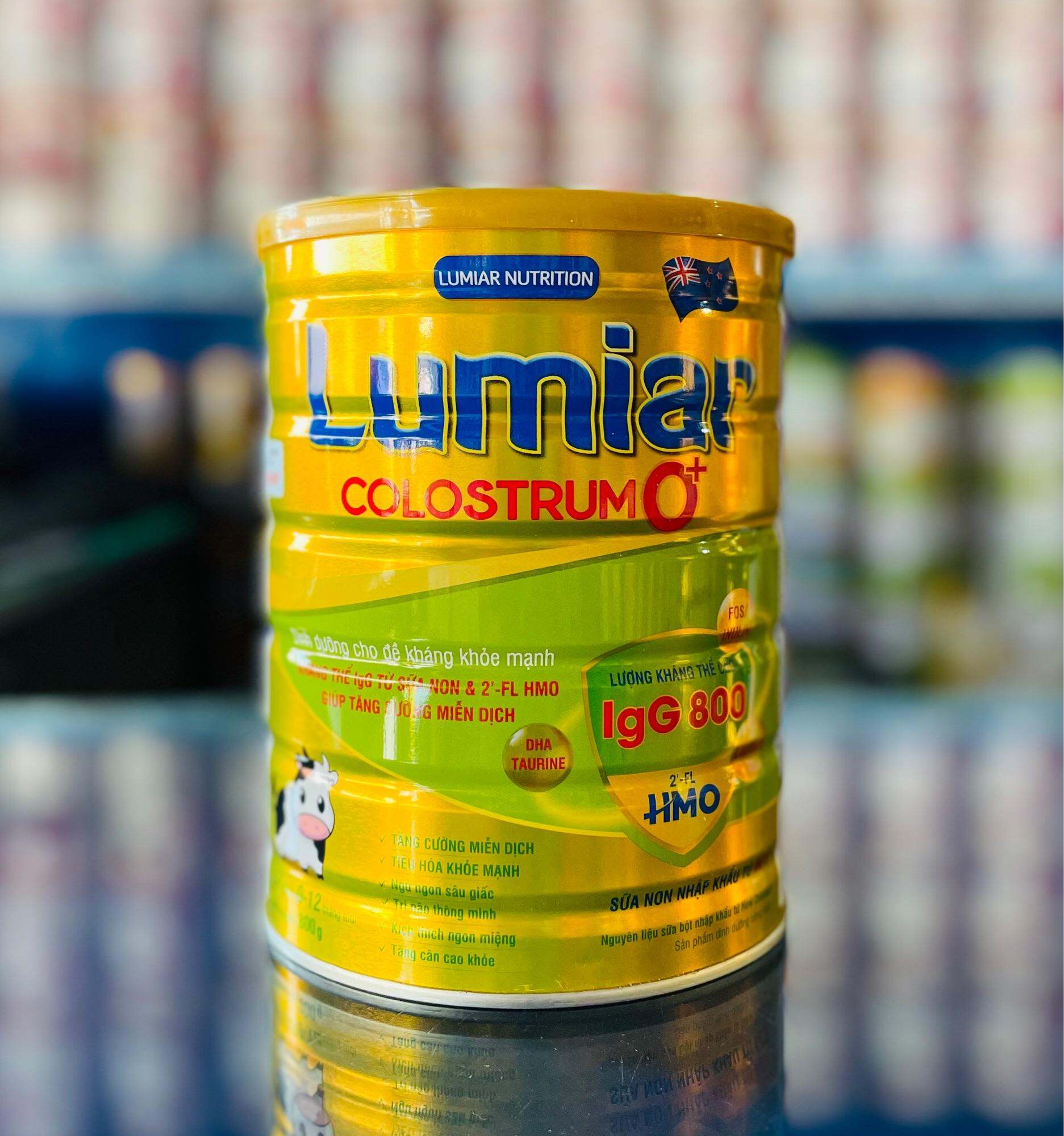 Sữa Bột Lumiar Colostrum 0+ Tăng Đề Kháng 800gr
