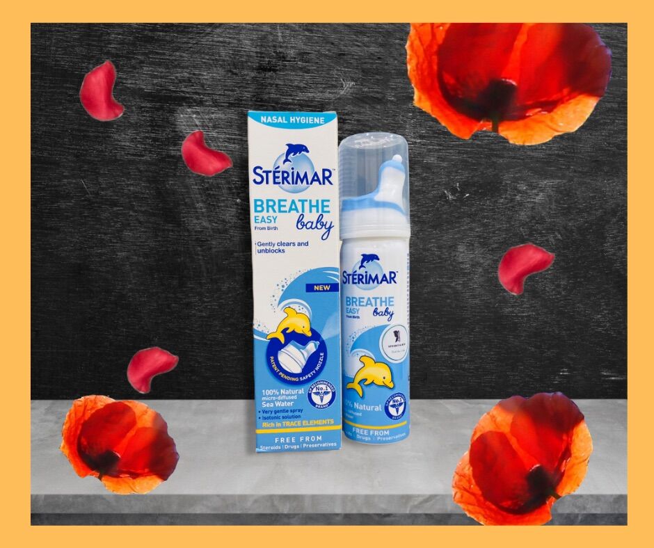 Xịt mũi cá heo vàng sterimar UK