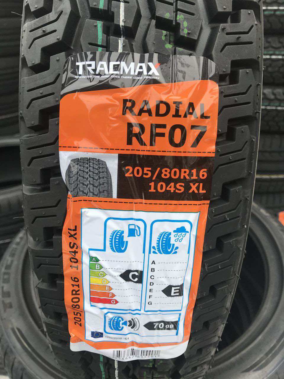 Lốp ô tô Tracmax 205/80/16