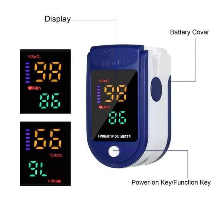 Máy spo2 lk 87 mua 1 chiếc tặng 1 hộp khẩu trang n95