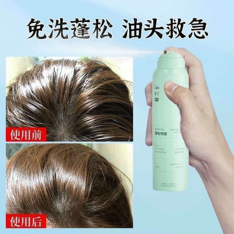 Chai xịt dầu gội khô Spes dry Shampoo