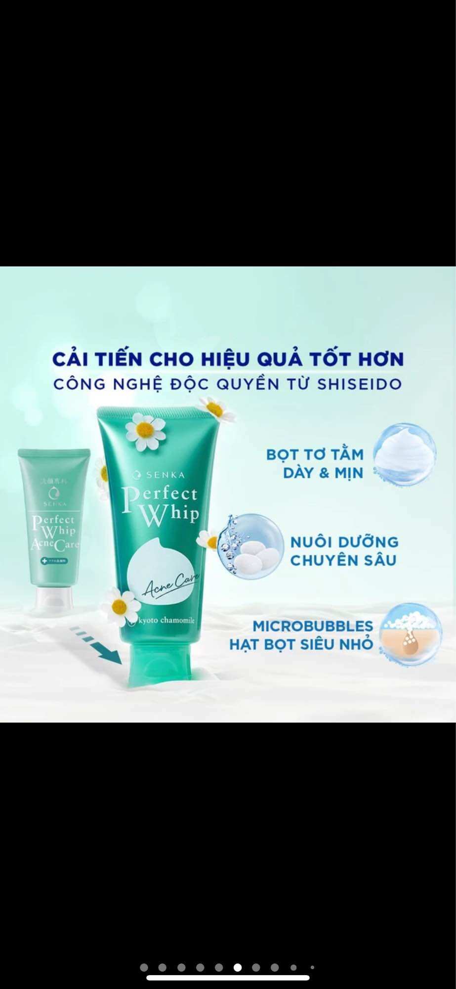 Sữa rửa mặt Nhật Senka Loại Mới 120g