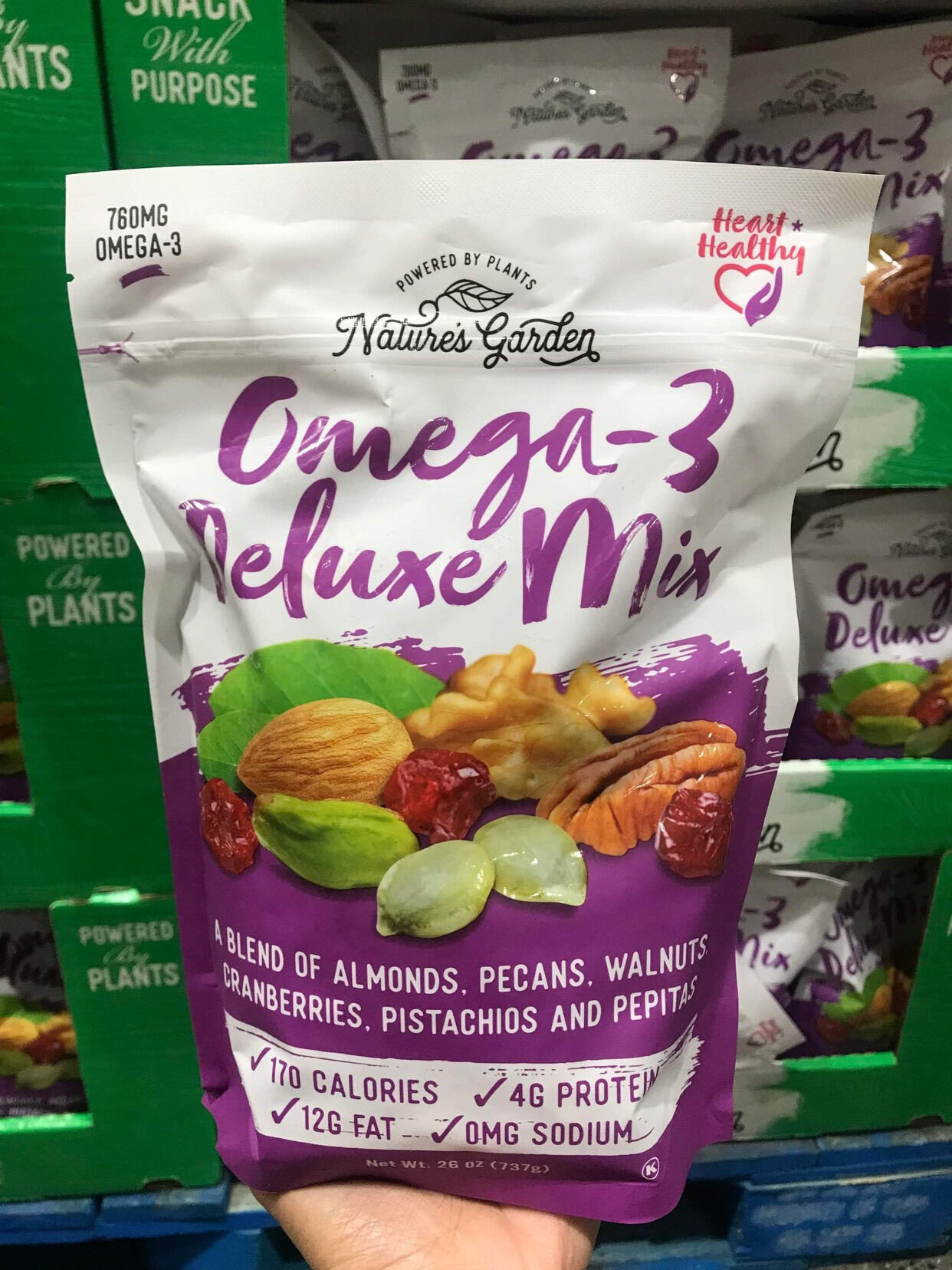 HẠT OMEGA 3 DELUXE MIX 737gr