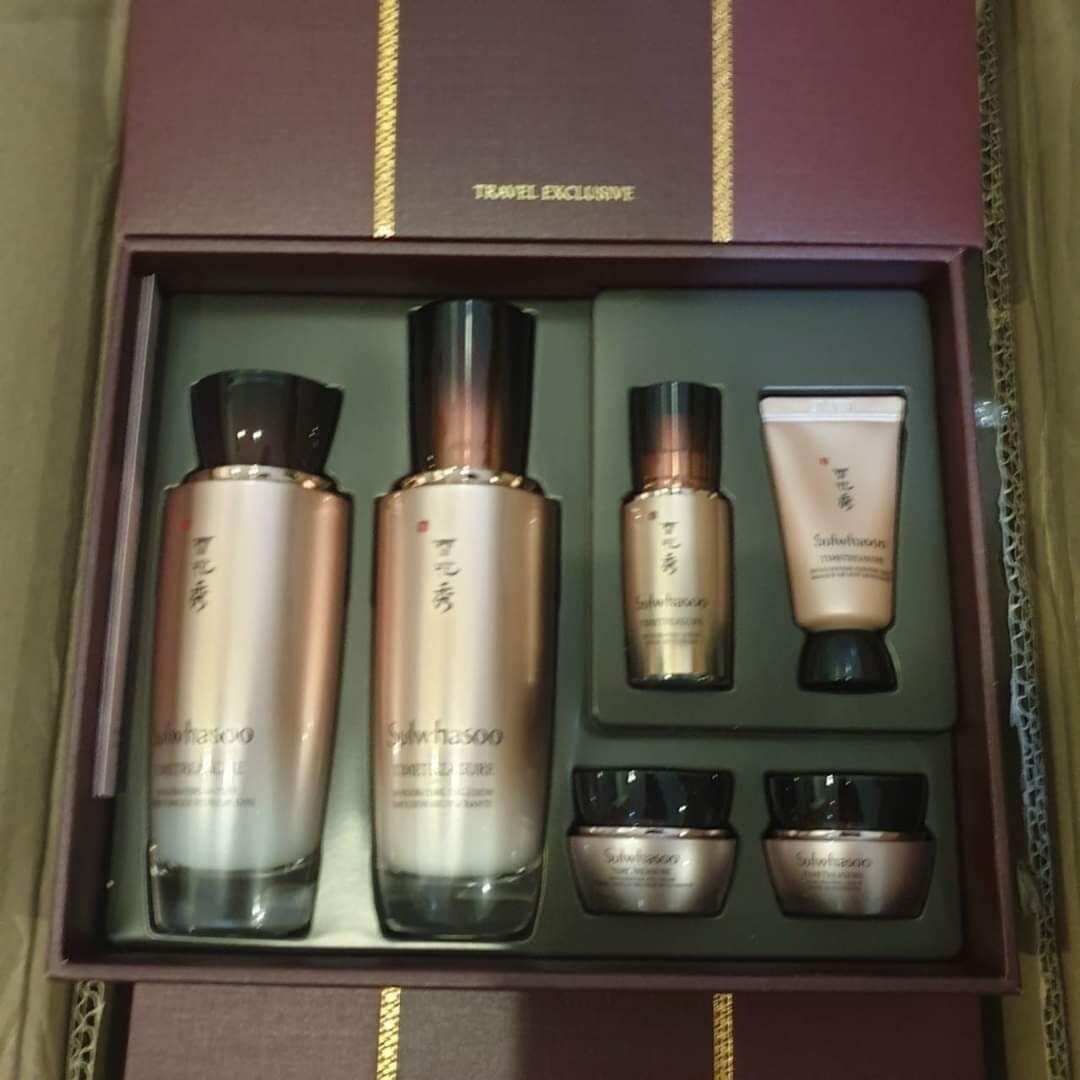 [Hcm]Set Dưỡng Da Thông Đỏ  Sulwhasoo Timetreasure Invigorating 6Sp