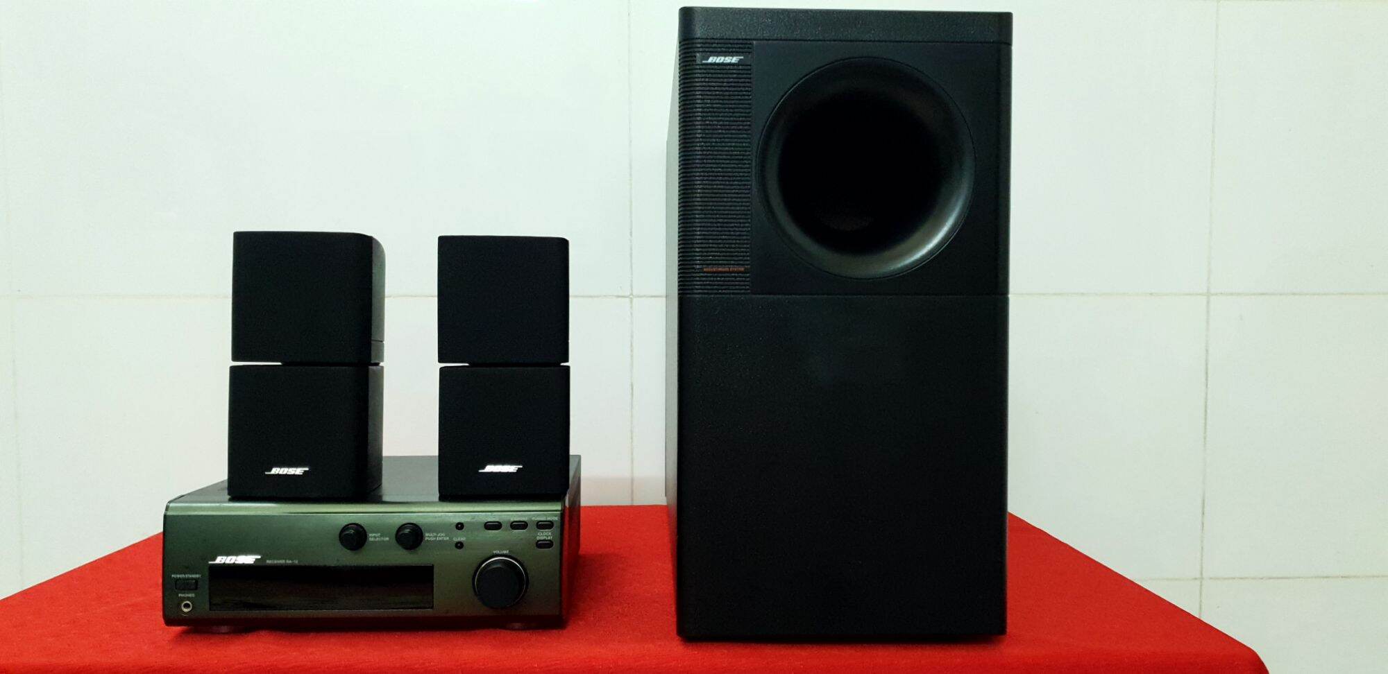 Bộ âm thanh Bose Loa Bose Acoustimass 5 Series 3 và Bose Receiver RA-12