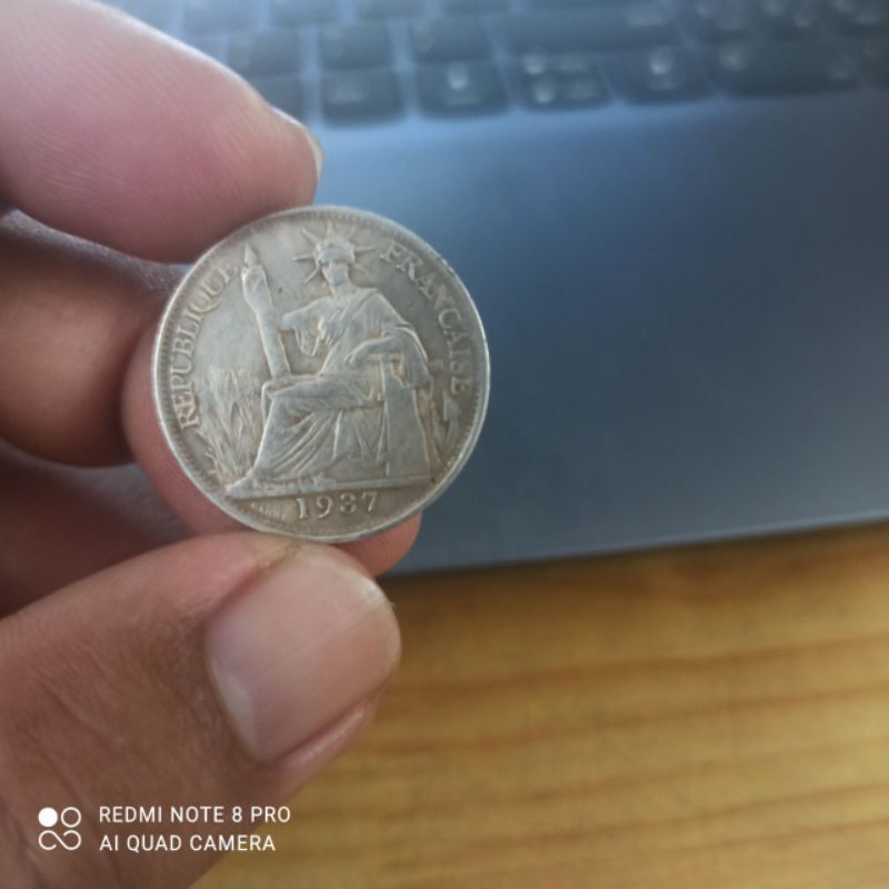 Đồng xu may mắn pháp 2.5cm và 4.5cm