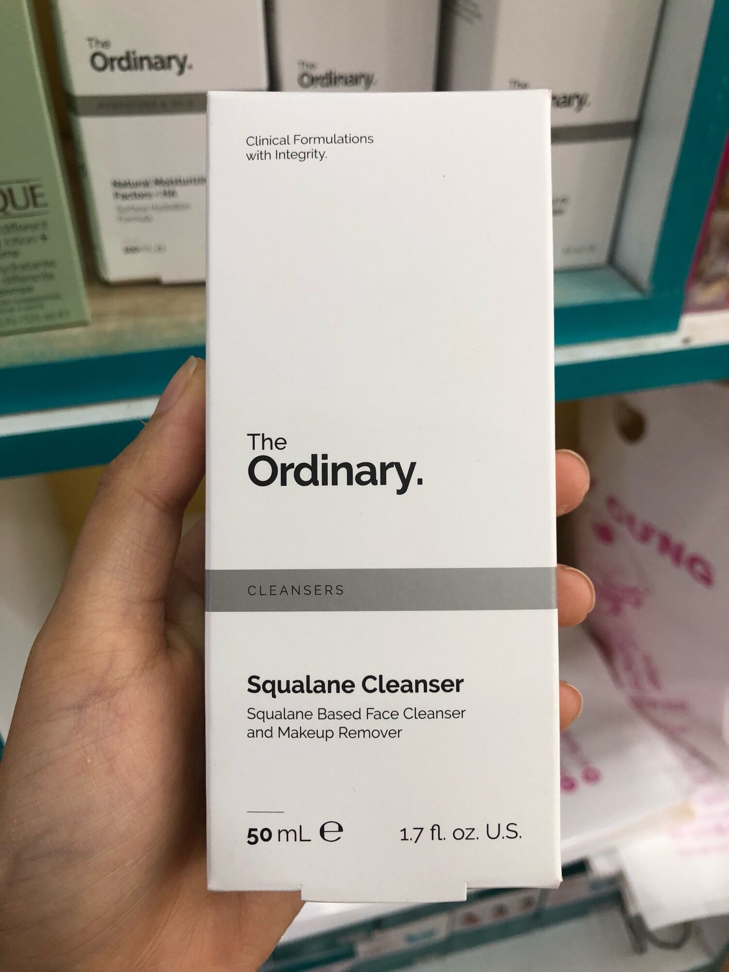 Sữa rửa mặt Squalane Cleanser The Ordinary