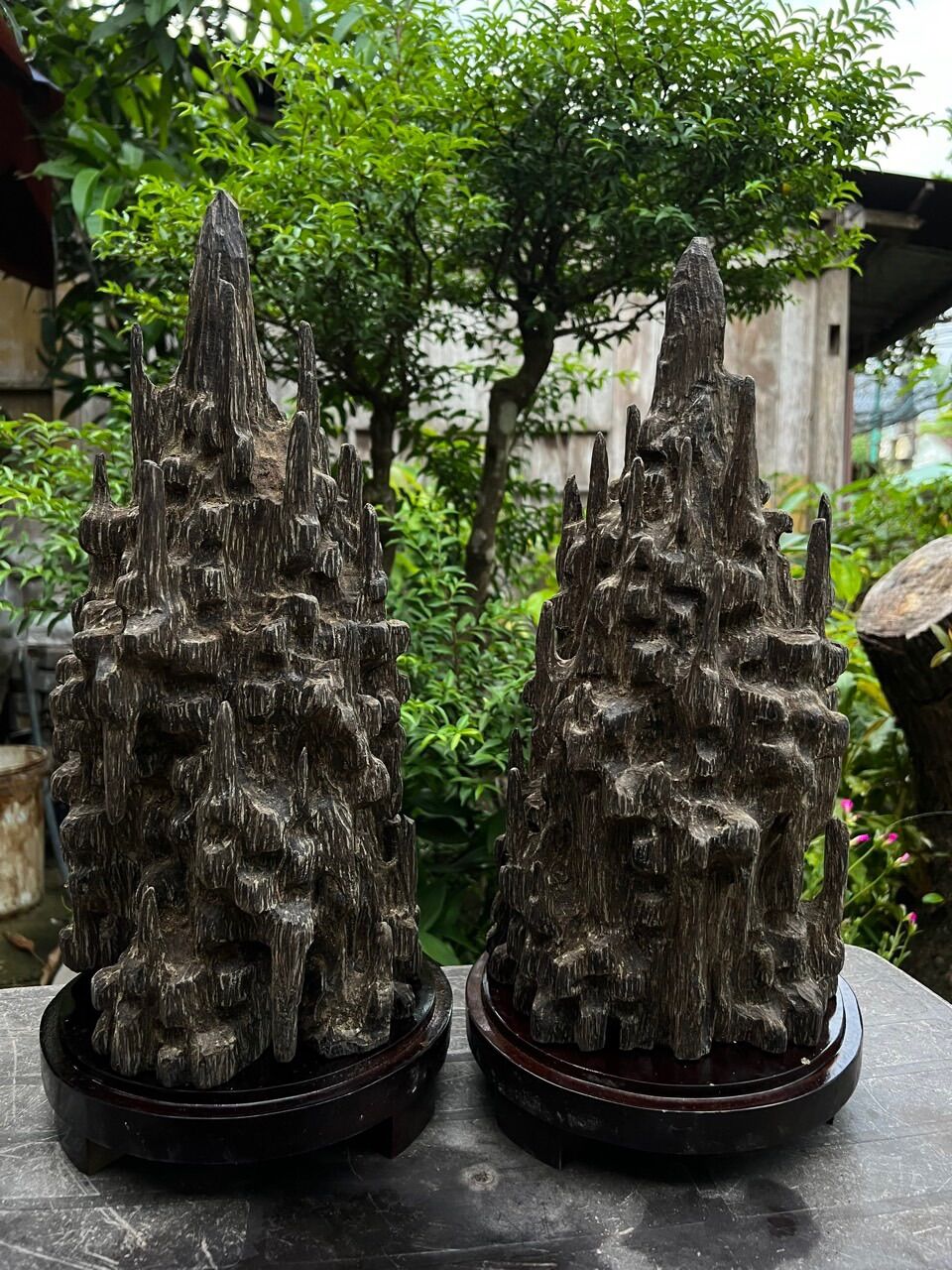 ☘️Cảnh trầm hương để bàn Phong Thuỷ☘️