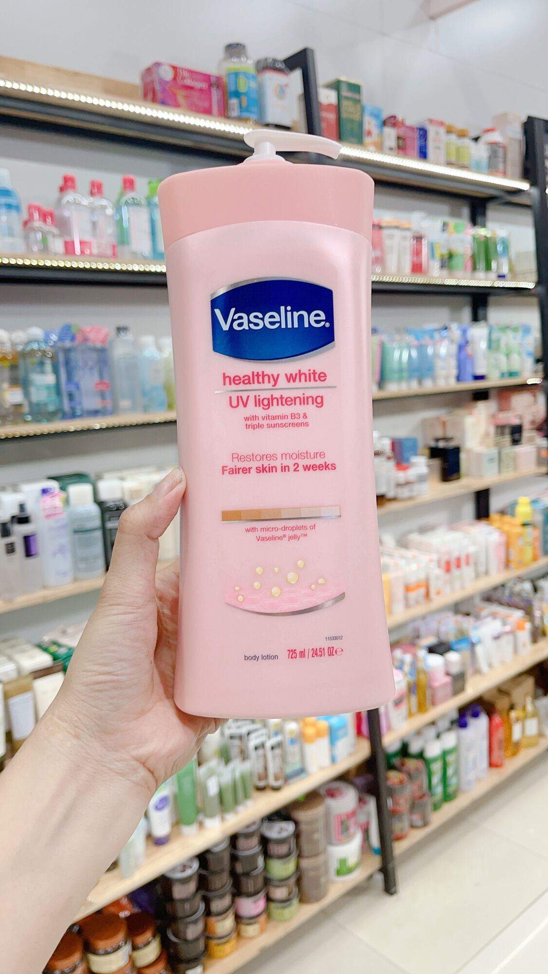 Sữa Dưỡng Thể Vaseline Trắng Da Đủ Loại 400Ml