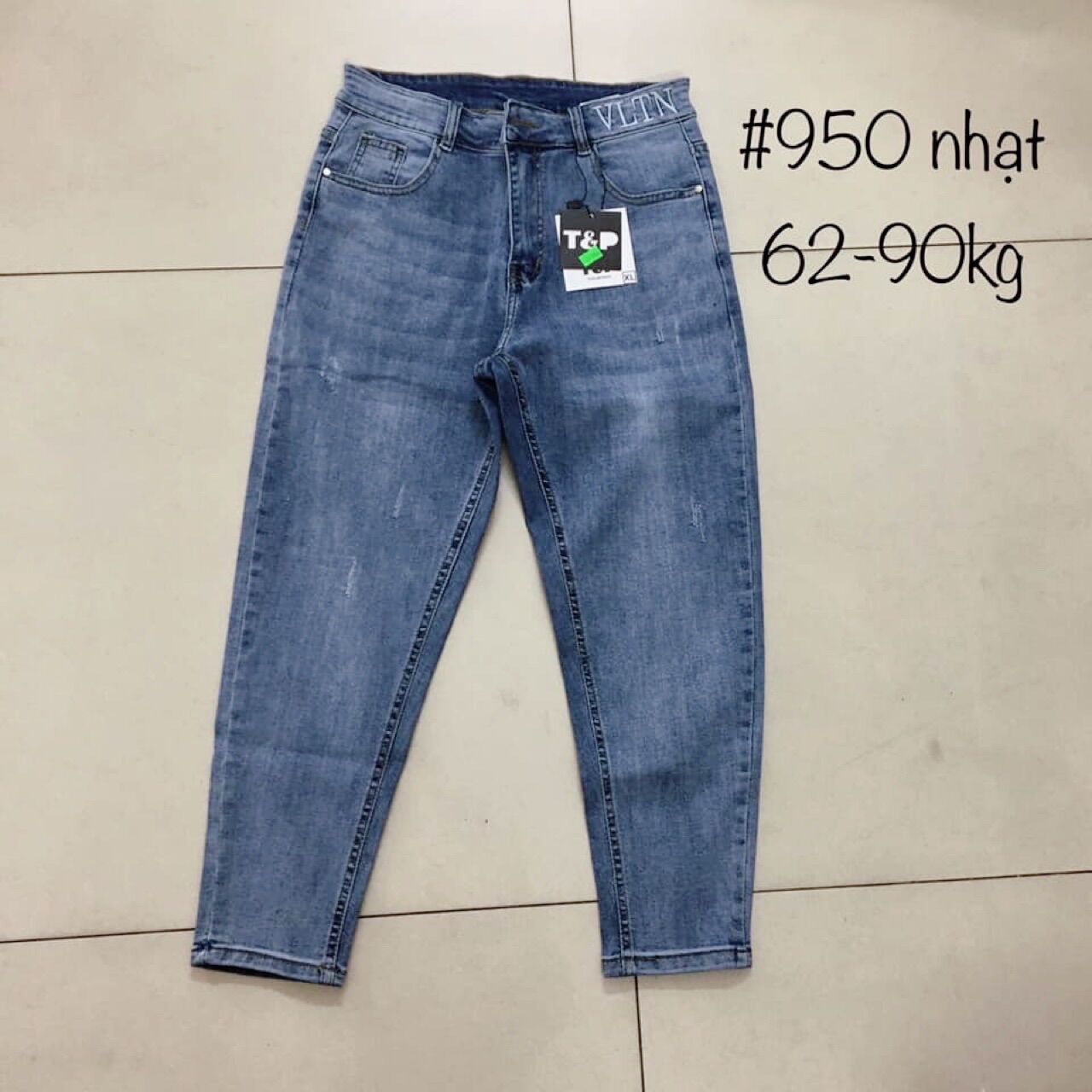 Quần jean baggy bigsize co dãn