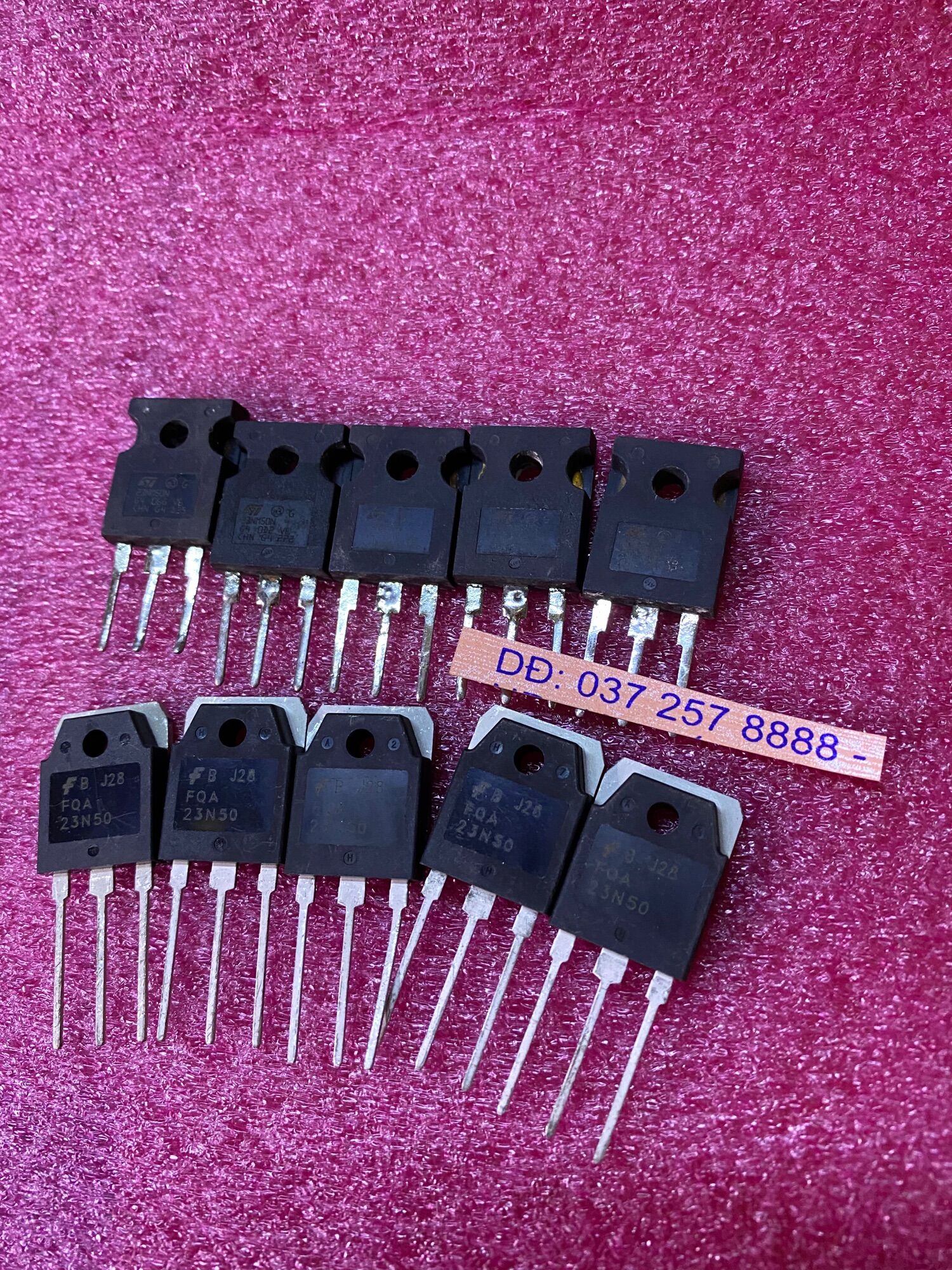 MOSFET 23N50 cho máy hàn giá 5 chiếc