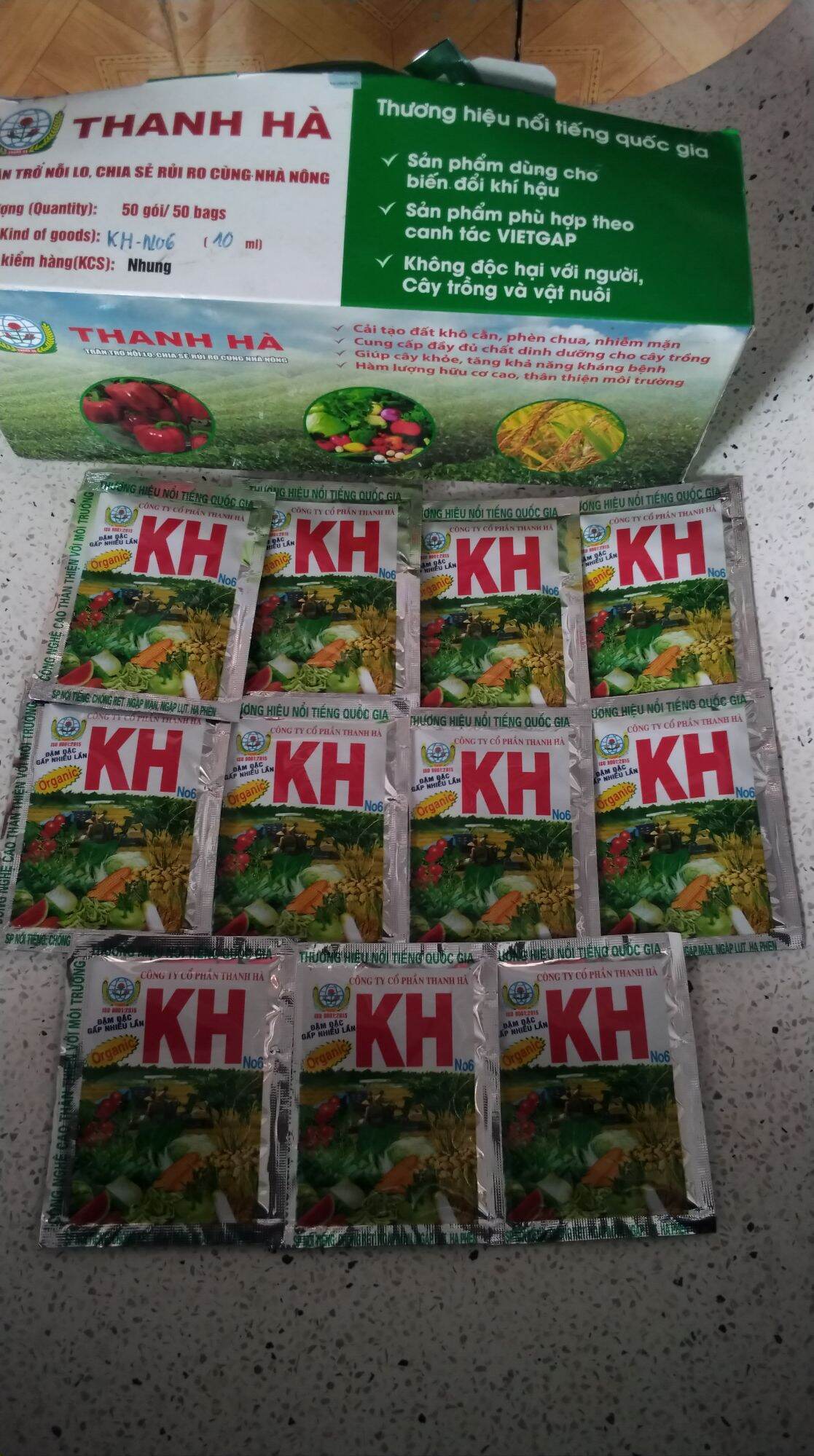 Phân bón hữu cơ sinh học KH