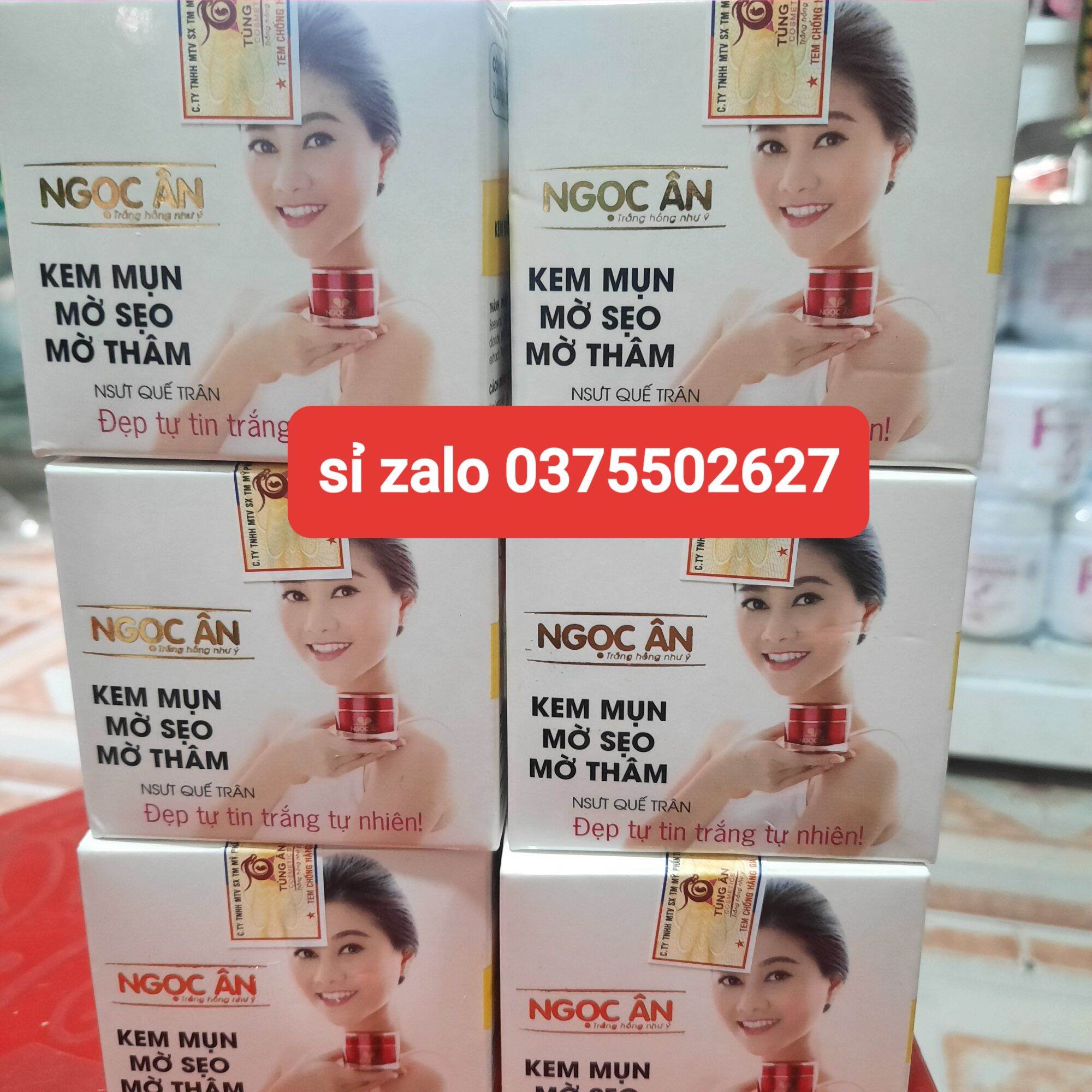 Kem ngọc ân mụn, mờ sẹo, mờ thâm