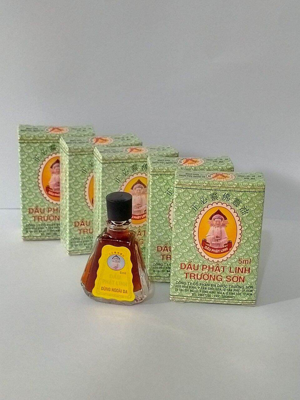 Combo 5 chai DẦU PHẬT LINH TRƯỜNG SƠN Chai 5 ml