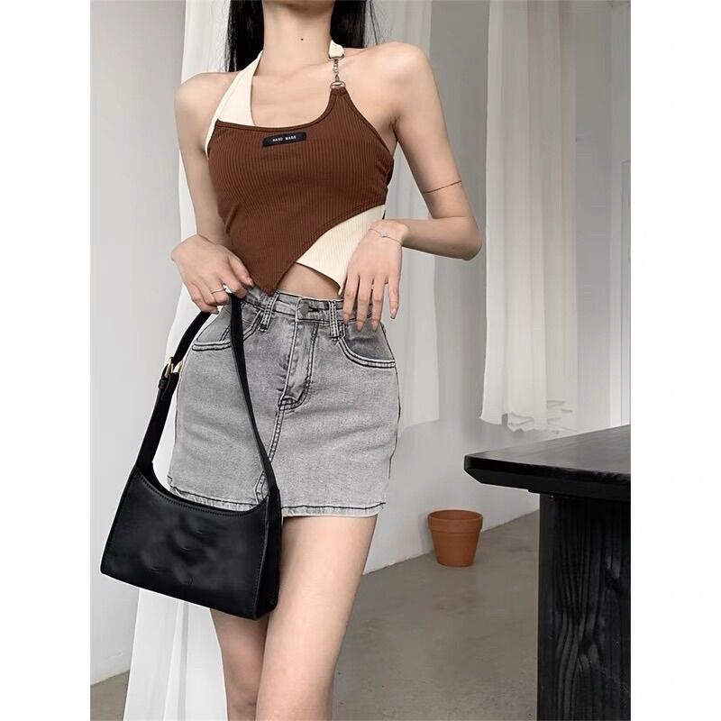 Áo kiểu yếm xích tà nhọn DPV1