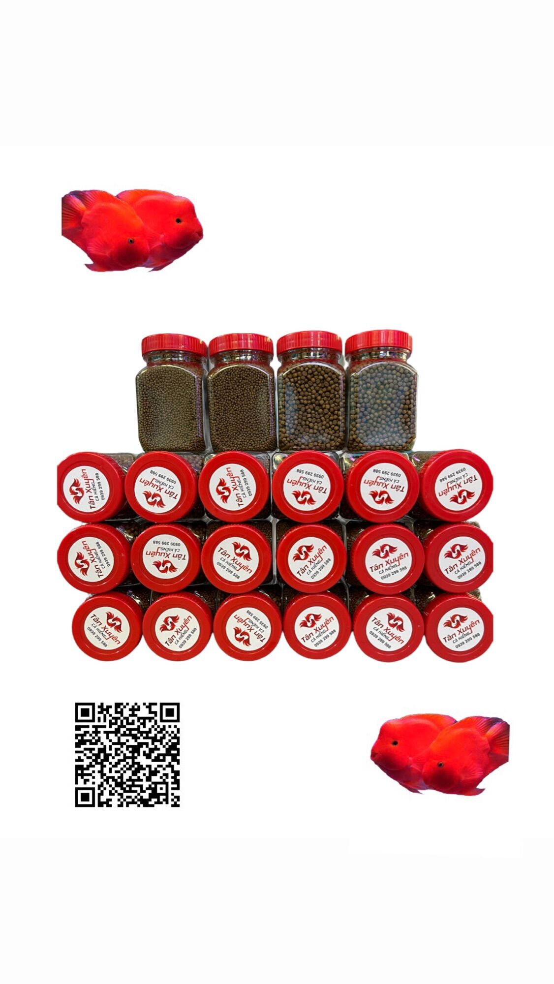 Thức ăn chuyên dụng cho cá cảnh độ đạm cao-150g