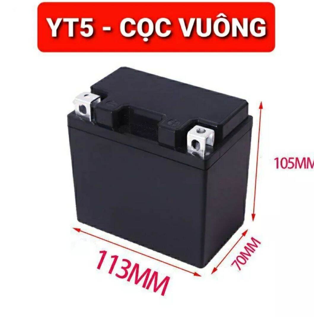 Bình acquy pin lithium - bình ắc quy khởi động xe máy thay thế bình ắcquy chì. bảo hành 6 tháng