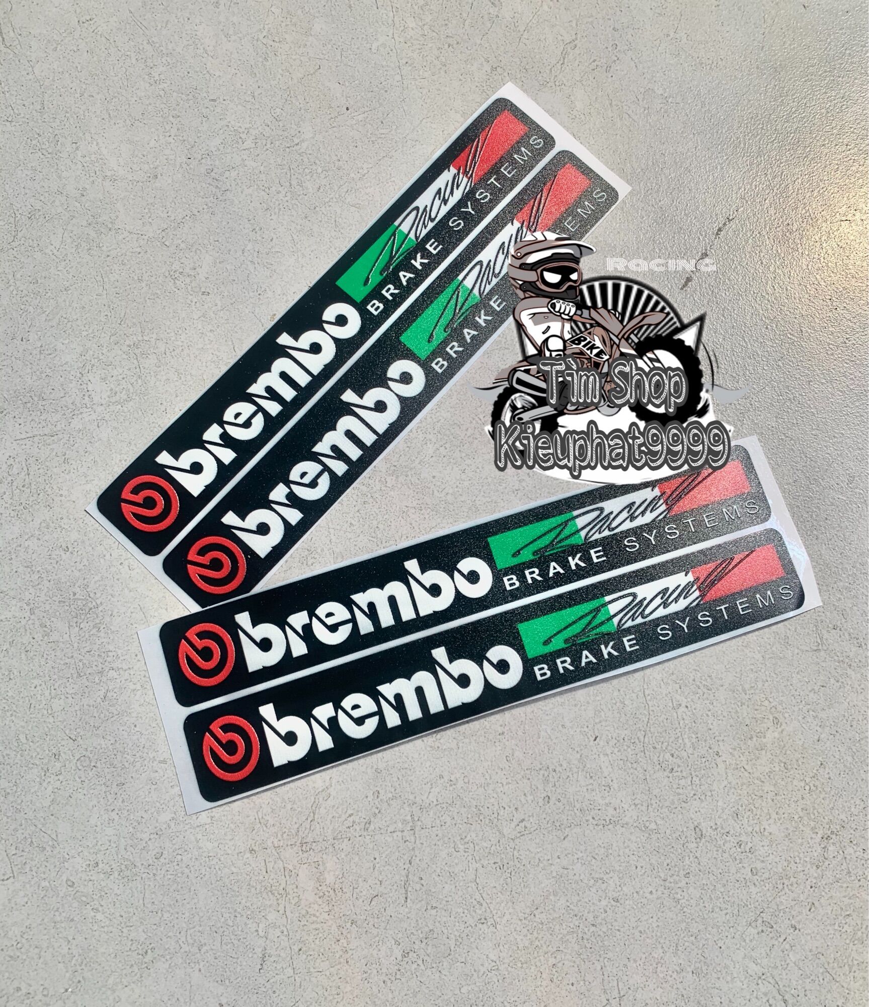 Tem Dán Phuộc Bremboo Chạm Cát 1 miếng 2 bên