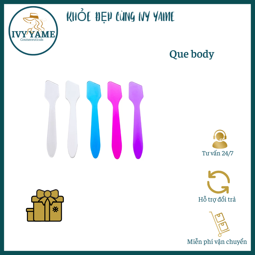 Muỗng múc trộn kem face, múc bột kem body