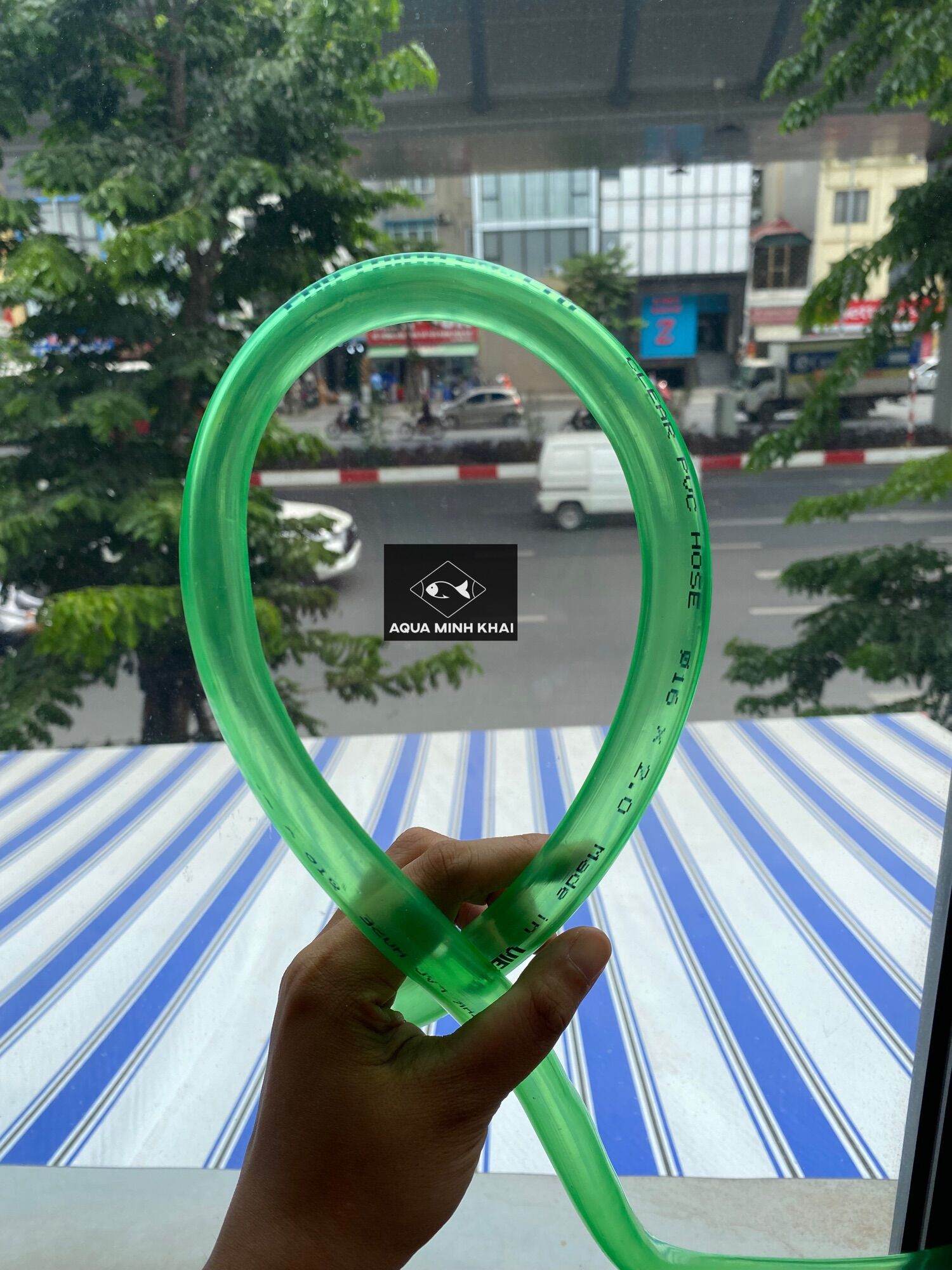 1m Ống nước, dây xanh chống gập Phú Thịnh (phi 14, 16, 20)