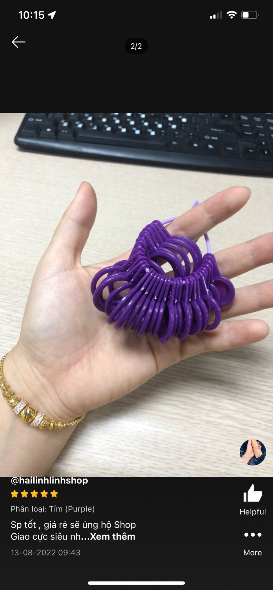 Bộ Đo Ni Size Nhẫn [NFYSTORE]