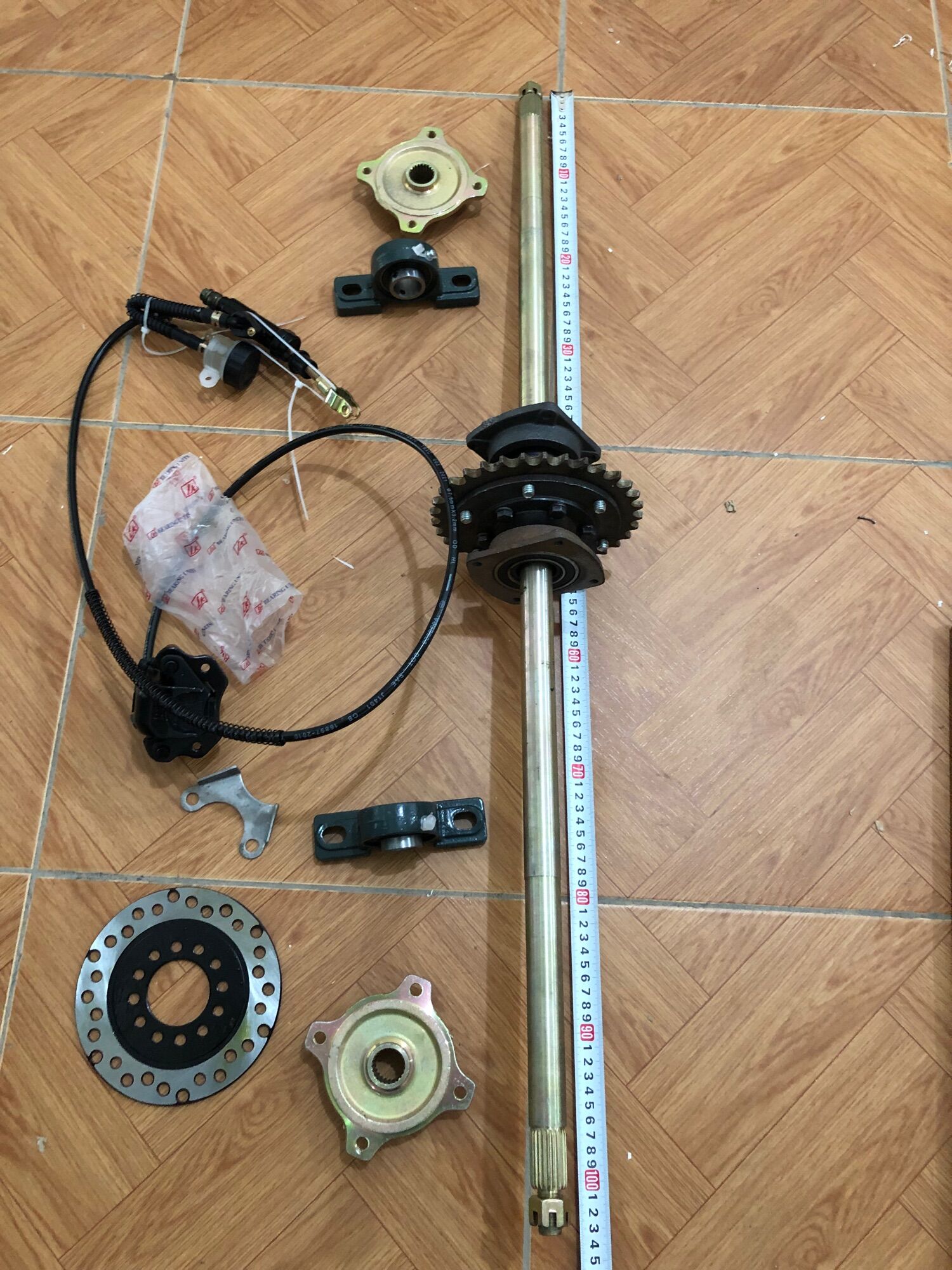 Bộ chục sau 1 m visai