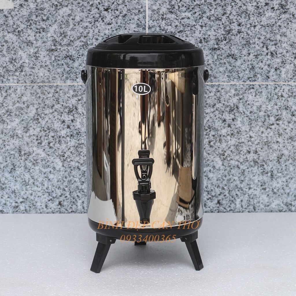 Bình ủ trà sữa, bình giữ nhiệt có vòi inox 304