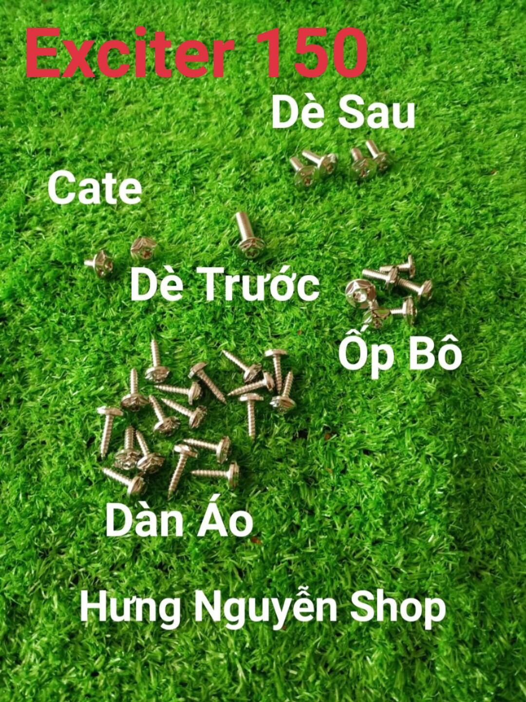 Full ốc dàn áo salaya exciter 150 30con
