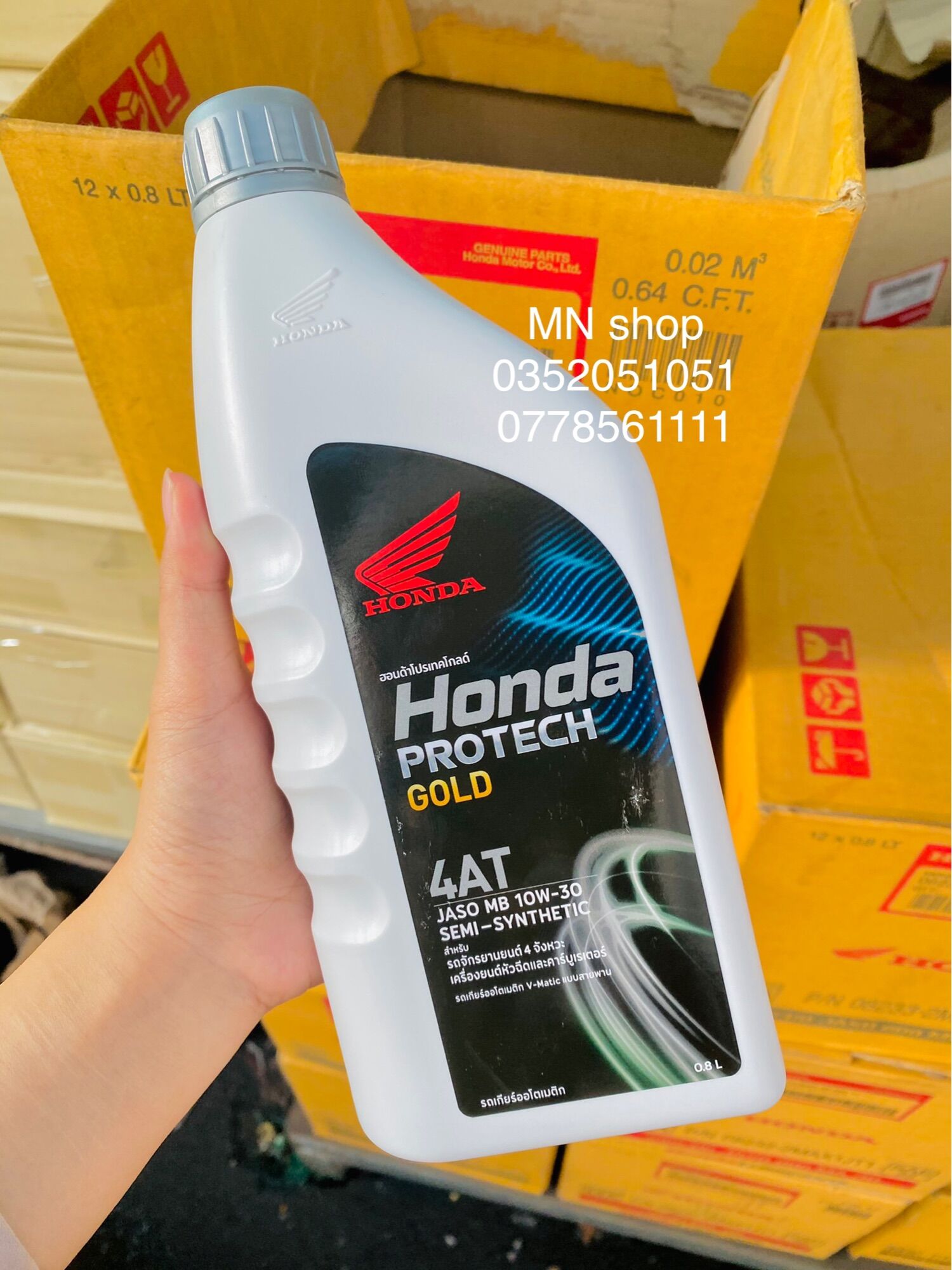 Nhớt Honda protech gold