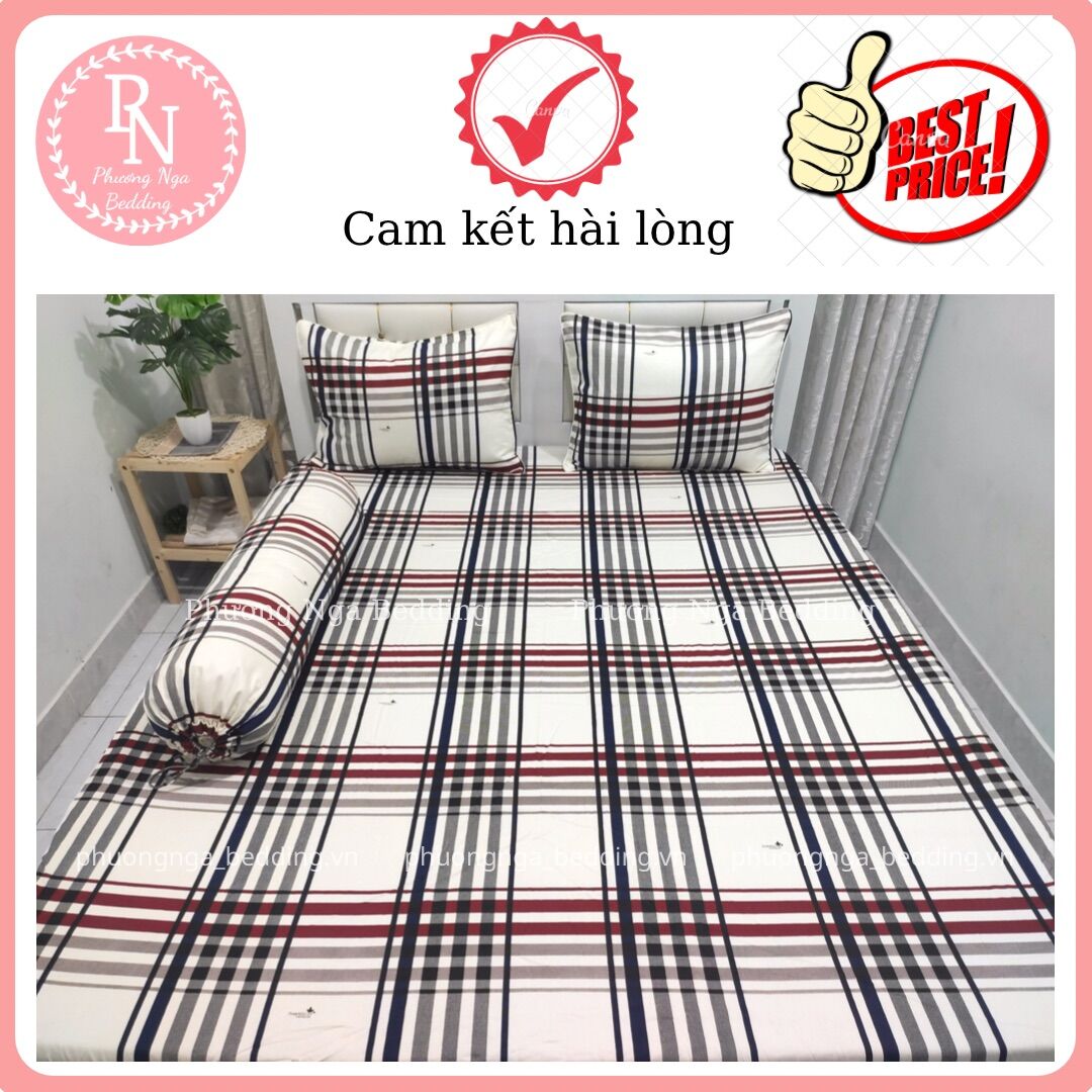 Ga lẻ 1m2 x 2m Cotton Thắng Lợi chuẩn logo (Không áo gối, dùng cho nệm cao từ 3-15cm)