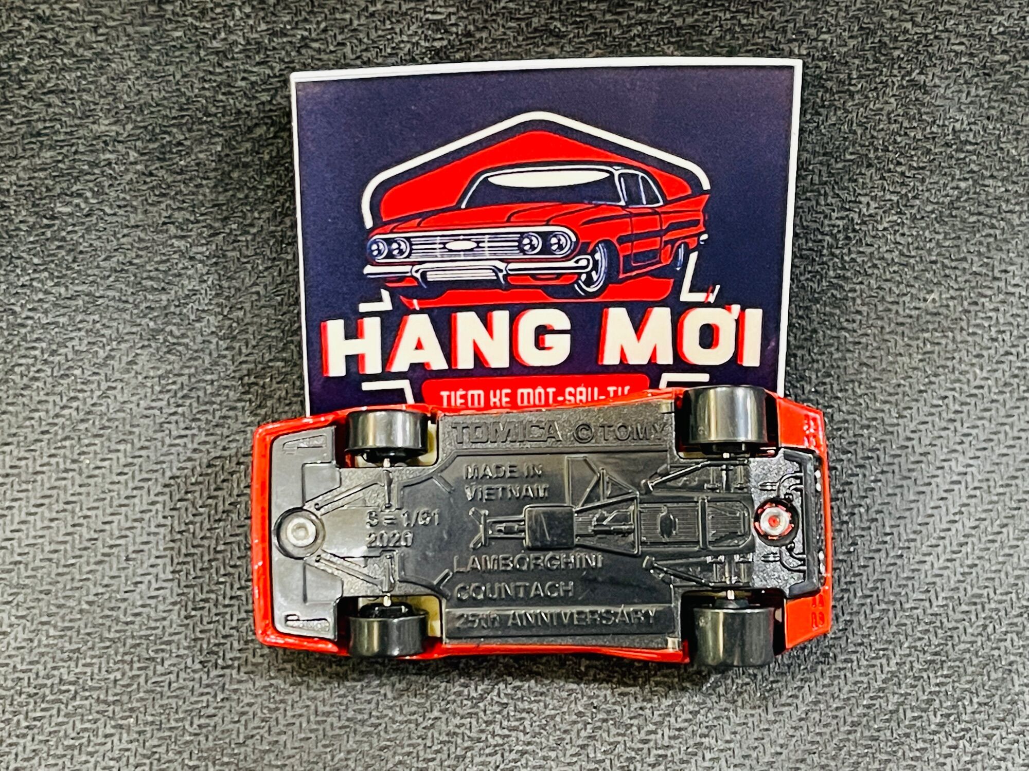 Hobby Store xe mô hình Tomica Premium Lamborghini Countach Đỏ ( Không Hộp) TL02