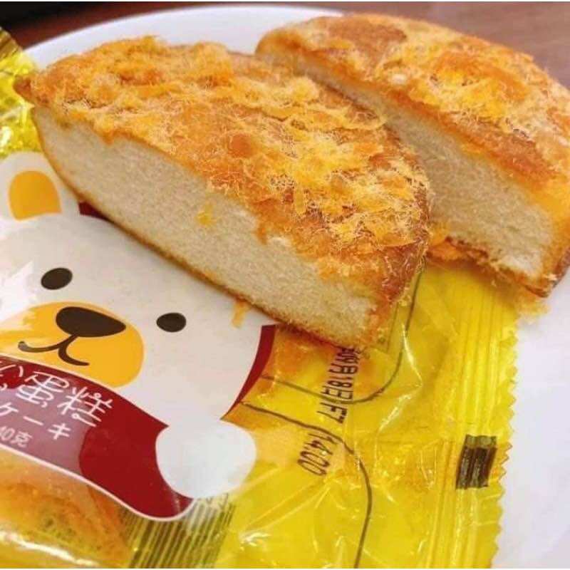 Set 10 cái bánh bông lan chà bông mặn