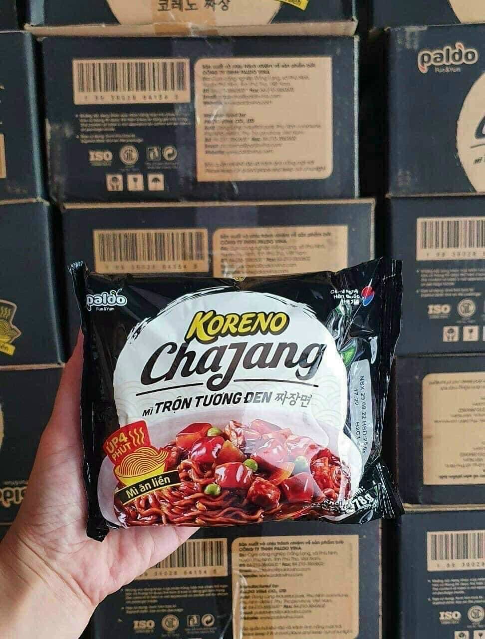 Mì trộn tương đen Koreno 150k/ thùng 20 gói