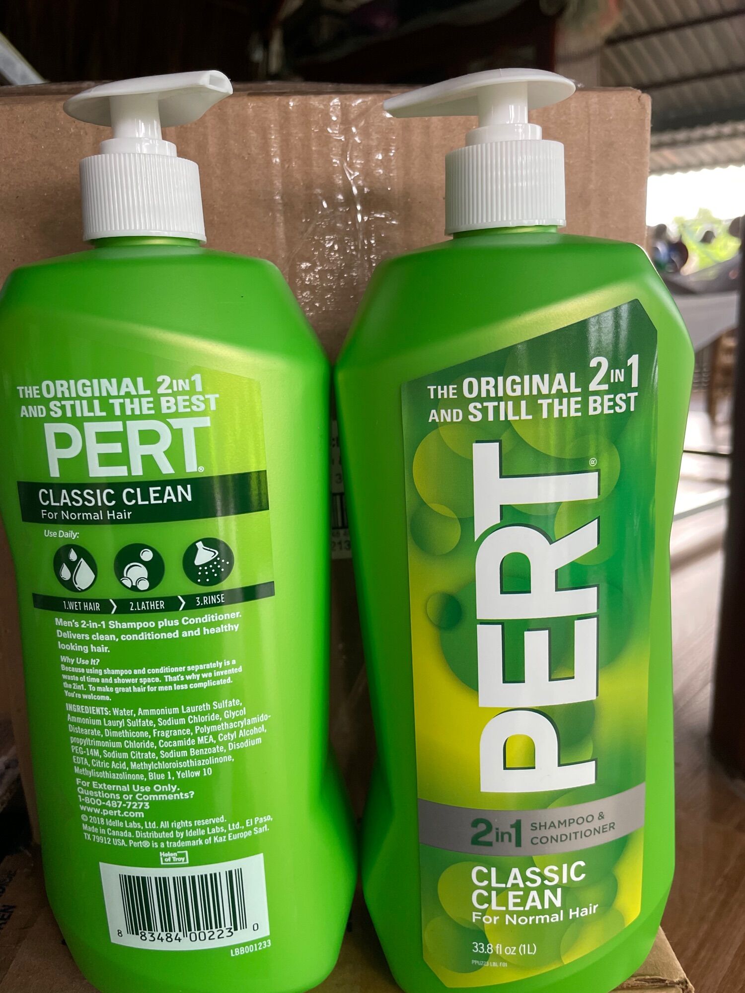 Dầu gội xả pert 2 in 1, 1 lít