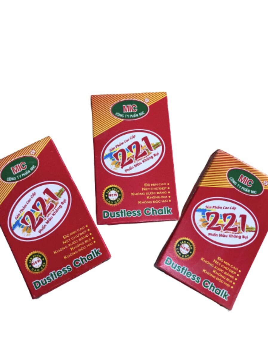 Phấn màu Mic không bụi hộp 10 viên