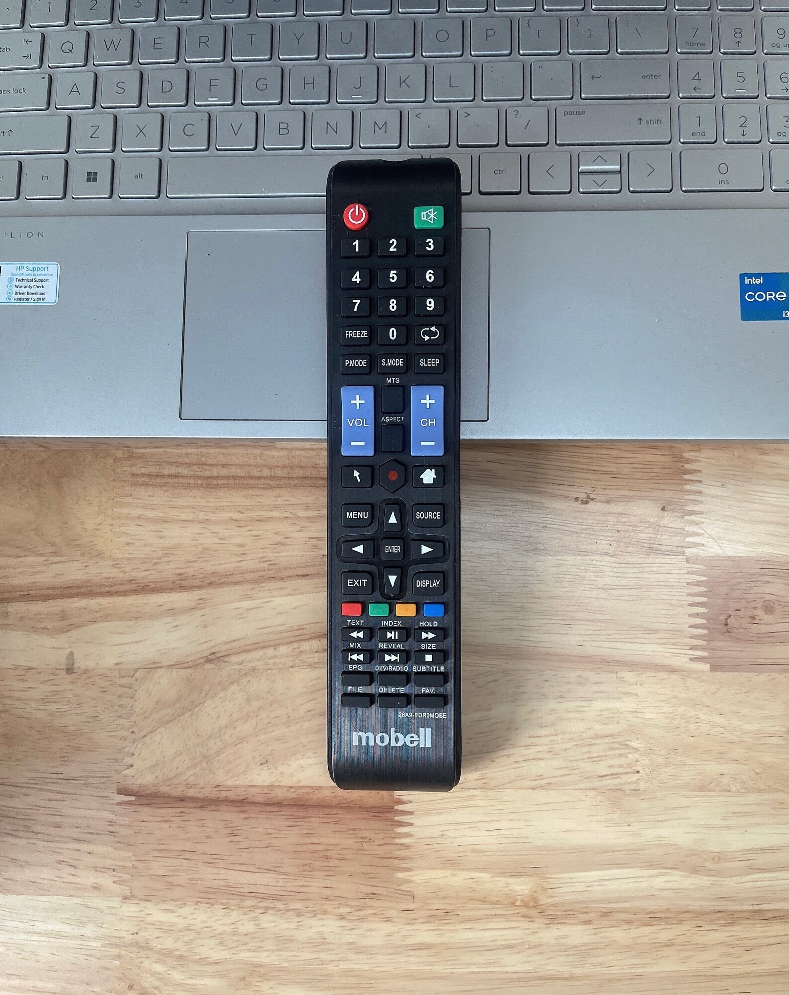 Genuine Mobell Tv Remote Control with Sensitive and Smooth Buttons