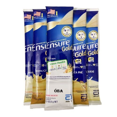 Sữa gói Ensure gold hàng Sample 60.6g