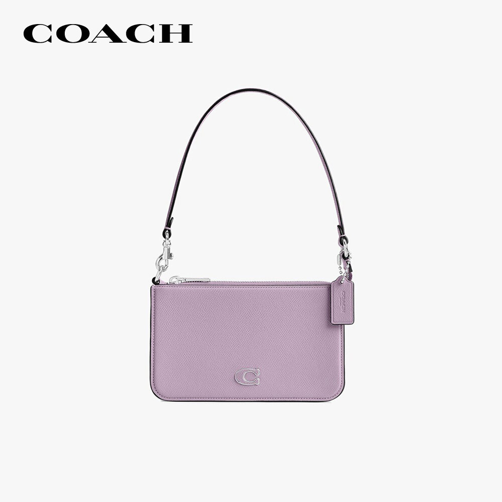 Coach - túi cầm tay nam phom chữ nhật phối zip hiện đại cj797-sf1