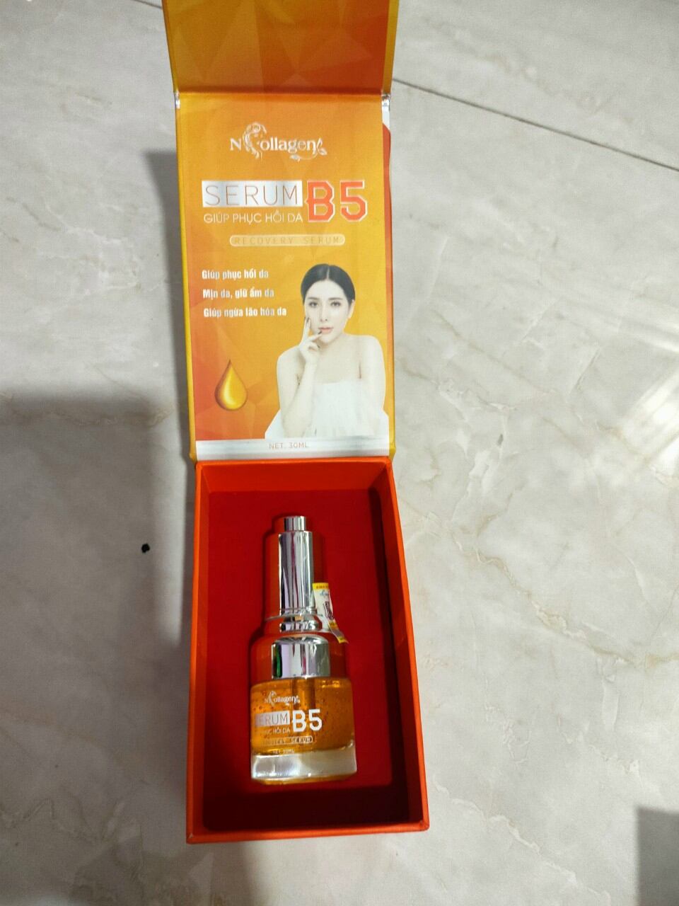 combo kem và serum phục hồi B5